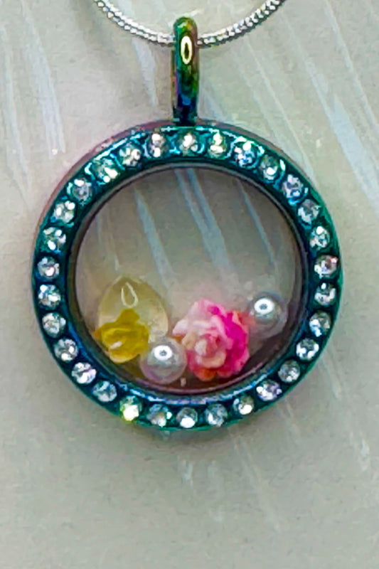 Blue Treasure Locket