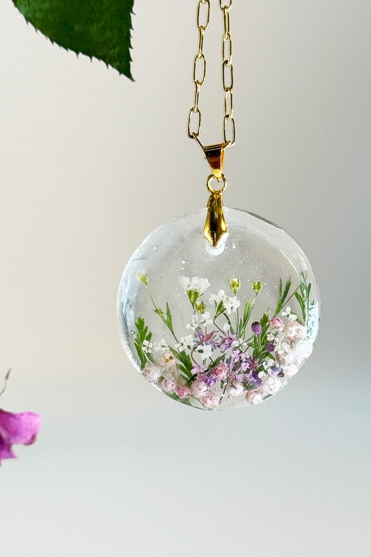 Clear Garden Pendant