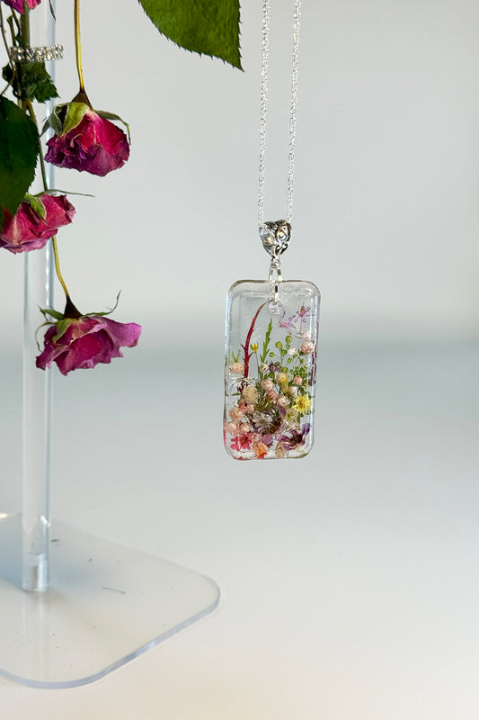 Garden Rectangle Pendant