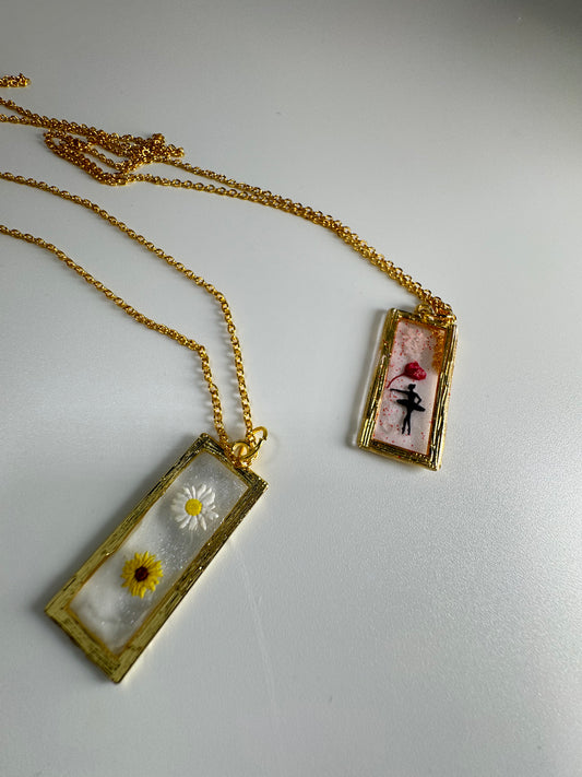 Dancing and Daisy Pendants