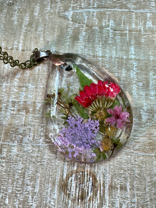 Garden Flower Pendant