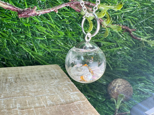 Glass Bauble with Gems