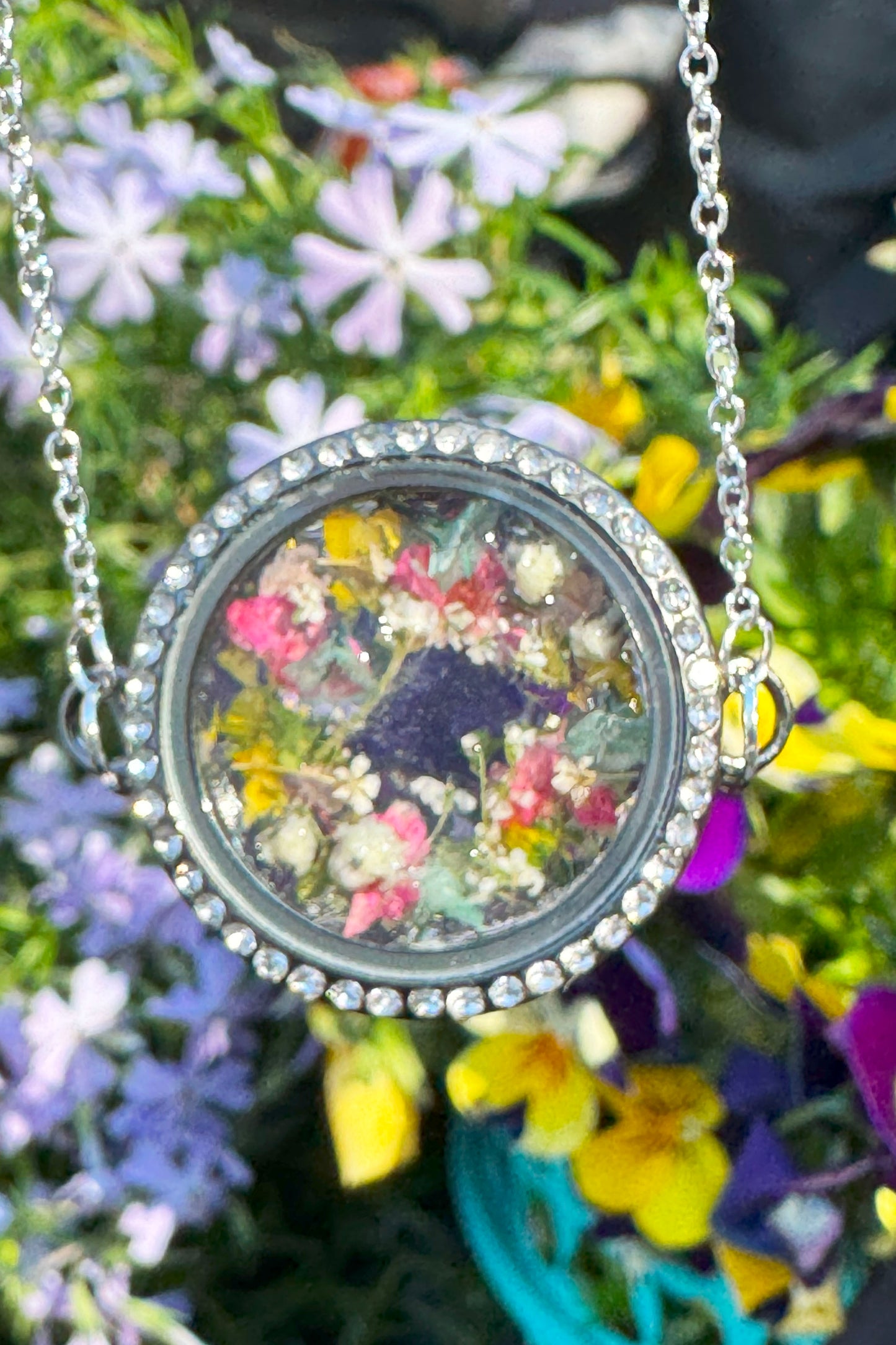 Flower Wreath Locket