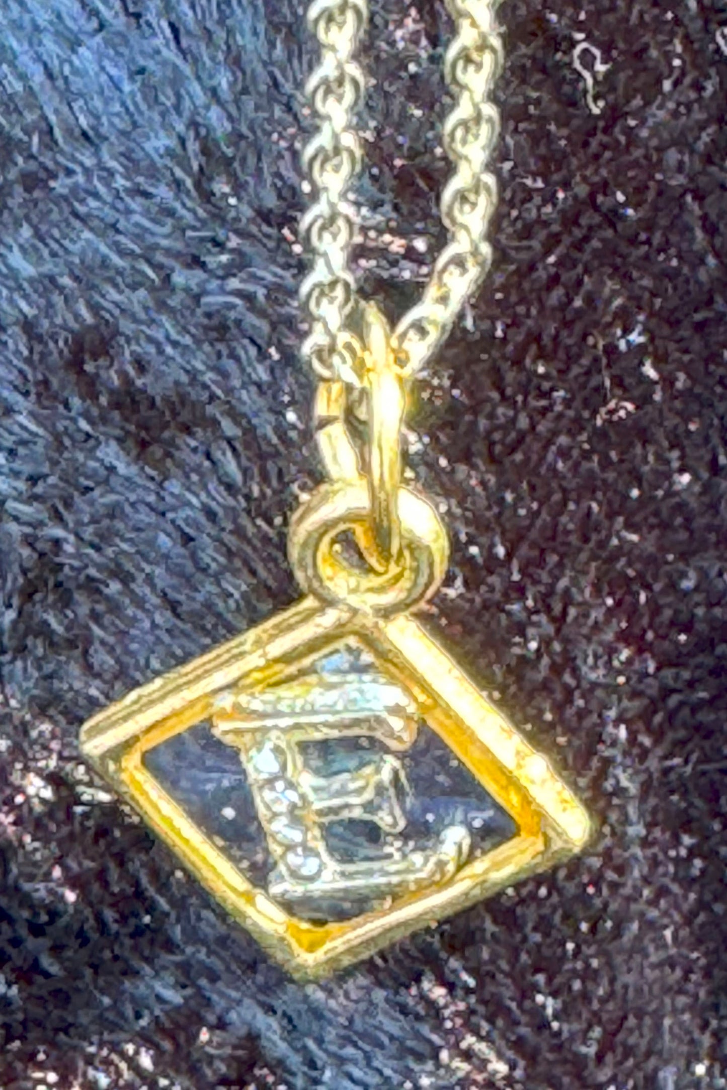 Tiny Alphabet Letters in Resin