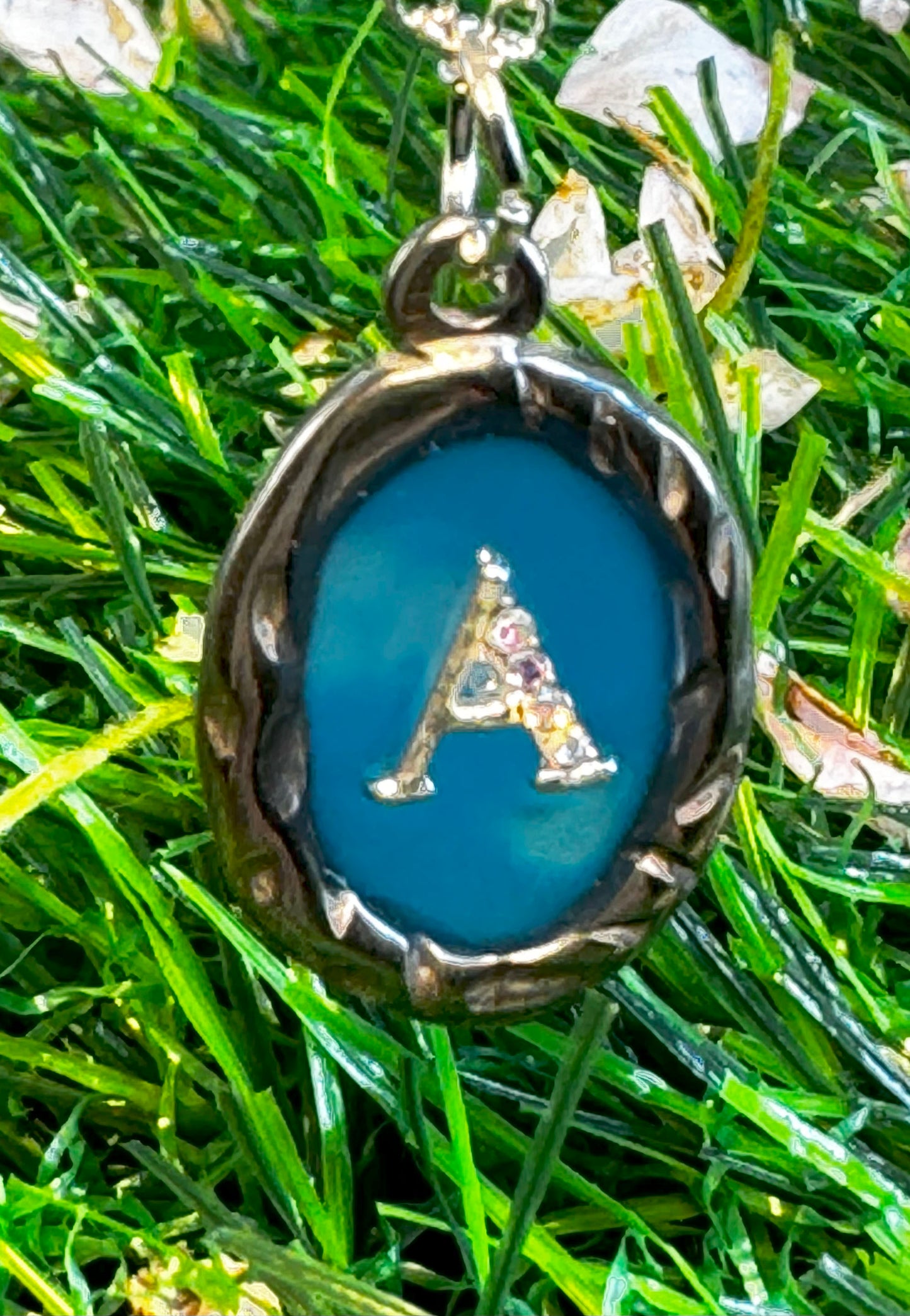 Dainty Tiny Delicate Initial Necklace