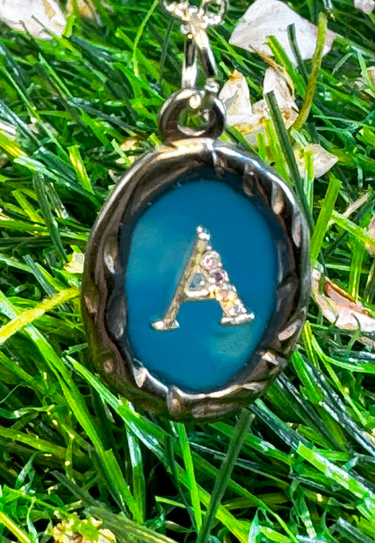 Dainty Tiny Delicate Initial Necklace